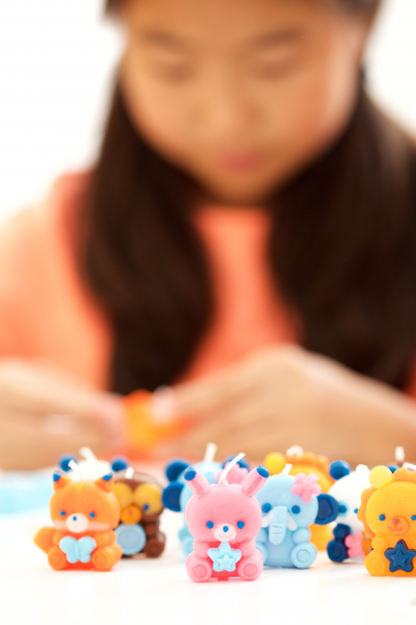Set creativ DIY - Realizeaza lumanari in forma de animalute [11]