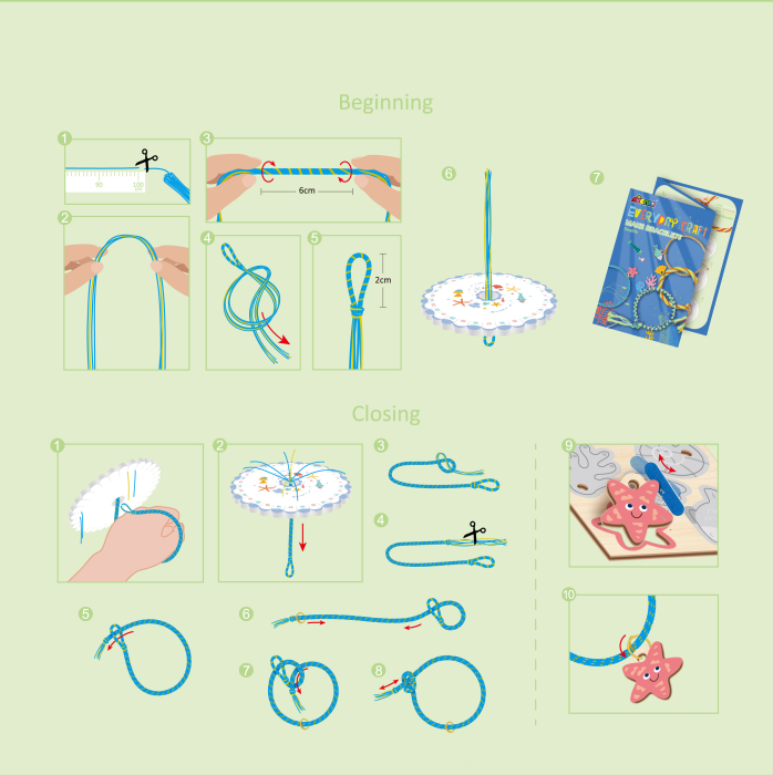 Set creativ Everyday Craft - confectioneaza Brățări Marine [13]