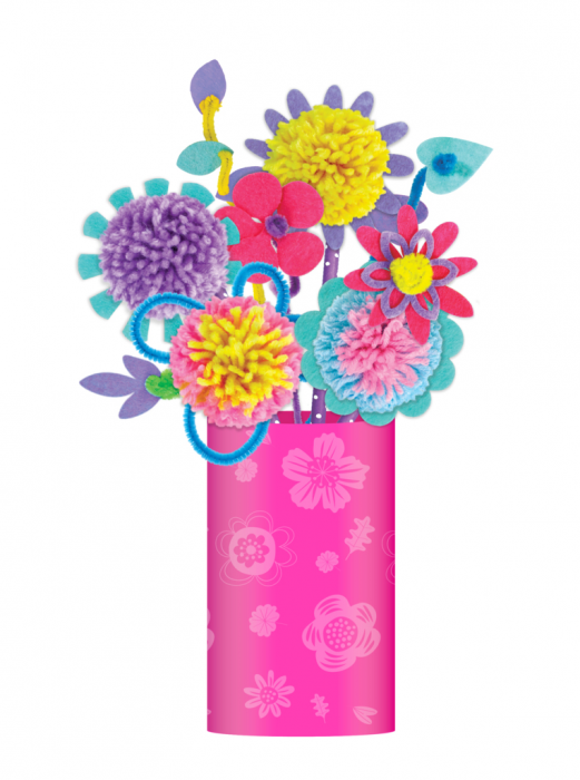 Set creativ Pom Pom - buchet flori [8]