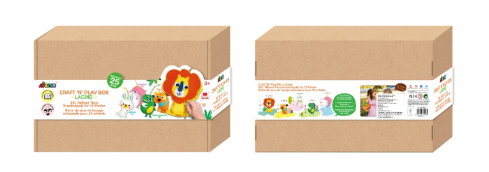 Set creativ XXL de cusut cu tehnica siretului - Craft 'N' Play Box [16]