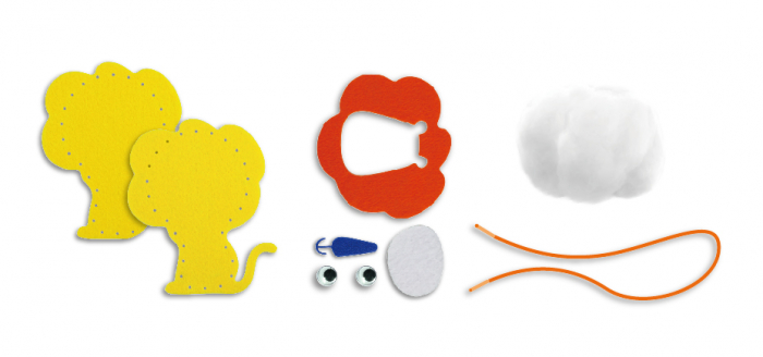 Set creativ XXL de cusut cu tehnica siretului - Craft 'N' Play Box [15]