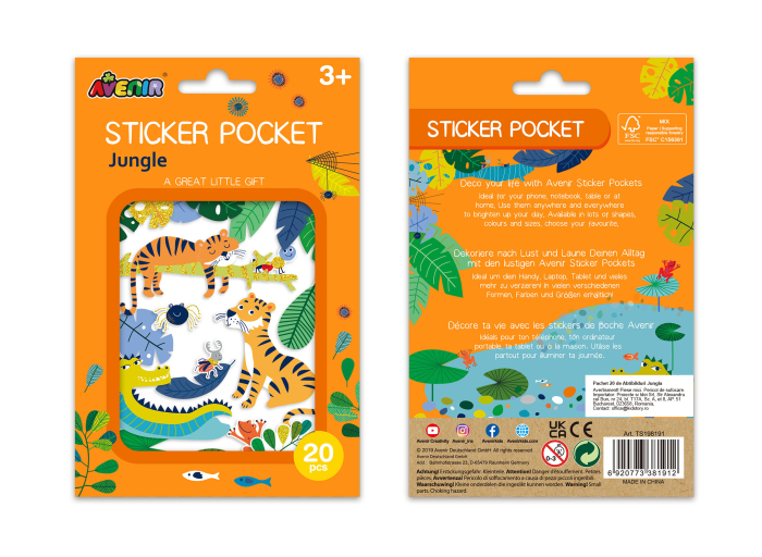 Set cu abtibilduri - Jungla [6]