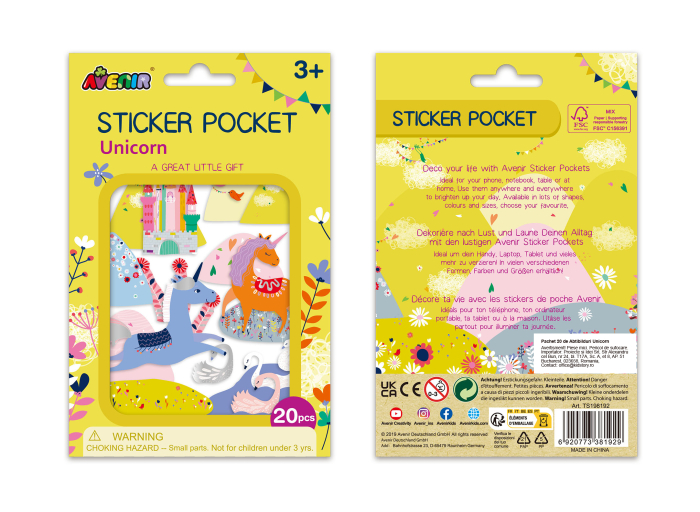 Set cu abtibilduri - Unicorni [6]