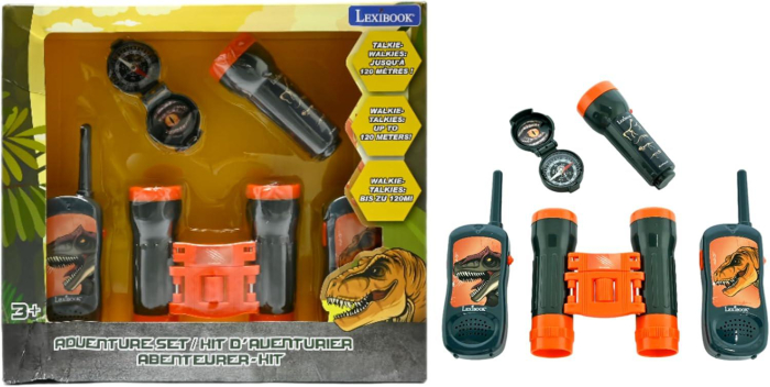 SET CU STAȚII EMISIE-RECEPȚIE, DINOZAURI [6]