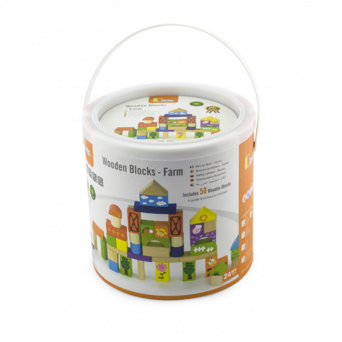 Set cuburi Ferma, 50 de piese, Viga [7]