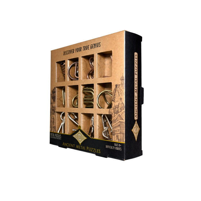 Set de 12 puzzle-uri metalice antice - Ancient Metal Puzzles [3]
