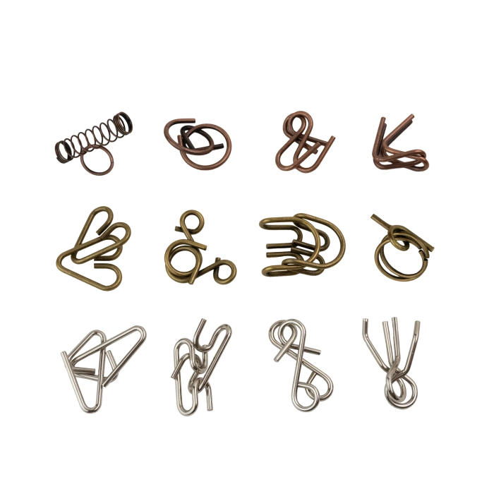 Set de 12 puzzle-uri metalice antice - Ancient Metal Puzzles [2]