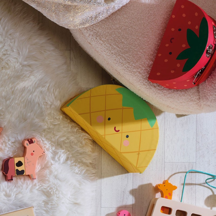 Set de 3 valize din carton - Fructe Sarah Betz - Vilac [2]