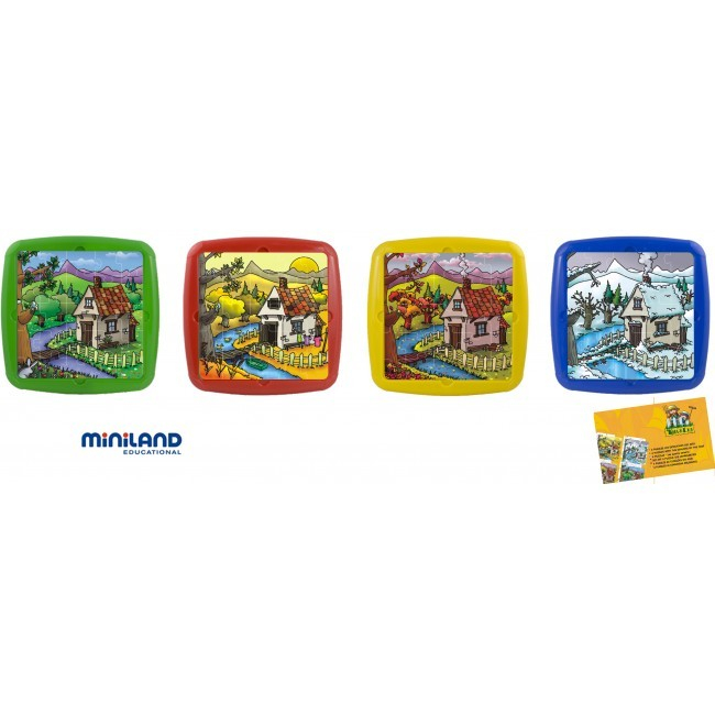 Set de 4 puzzle Anotimpurile anului Miniland [2]