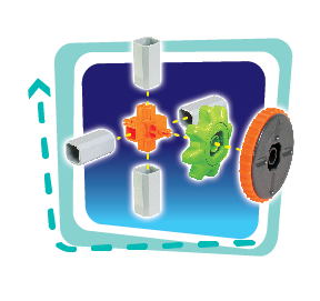 Set de constructie 3 in 1 STEM - Atelierul de vehicule [5]