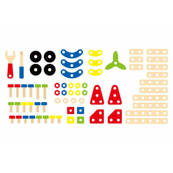 Set de constructie cu 68 de piese [13]