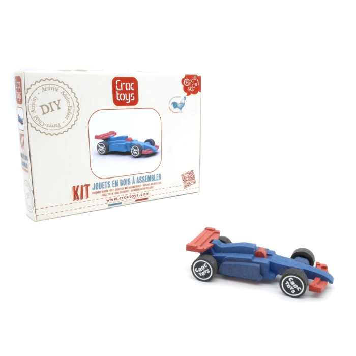 Set de constructie masina de curse, Croc toys [2]