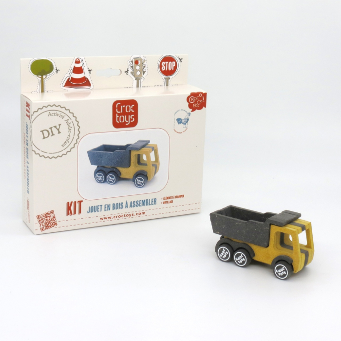 Set de constructie vehicul de santier Basculanta Ben, Croc toys [5]