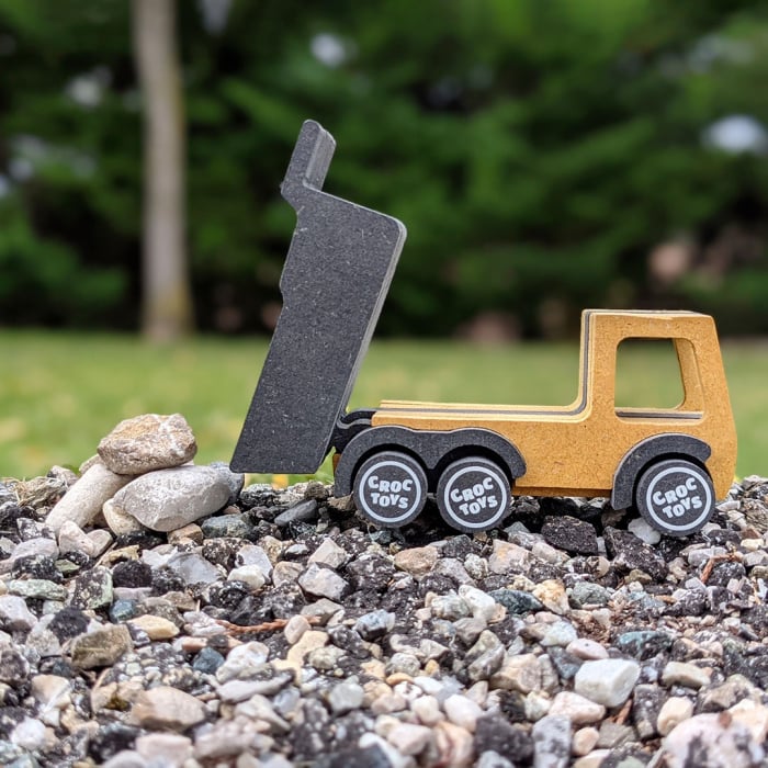 Set de constructie vehicul de santier Basculanta Ben, Croc toys [2]