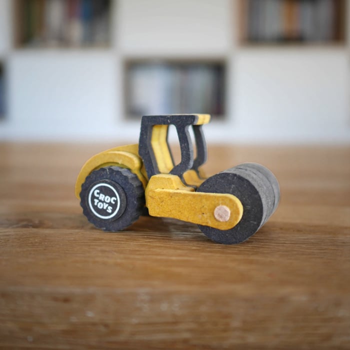 Set de constructie vehicul de santier Buldozerul Fleur, Croc toys [2]