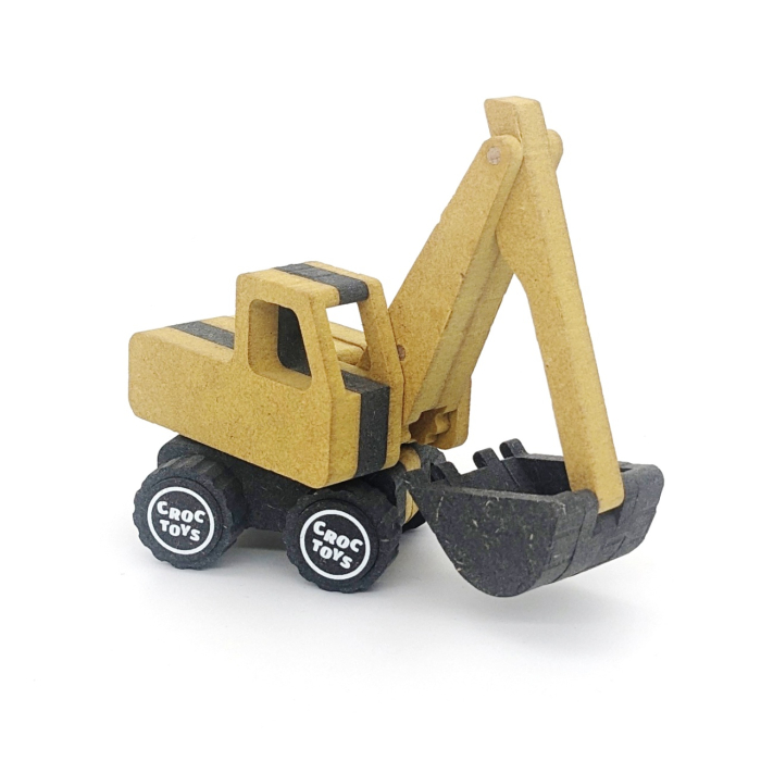 Set de constructie vehicul de santier Excavatorul Frederic, Croc toys [5]