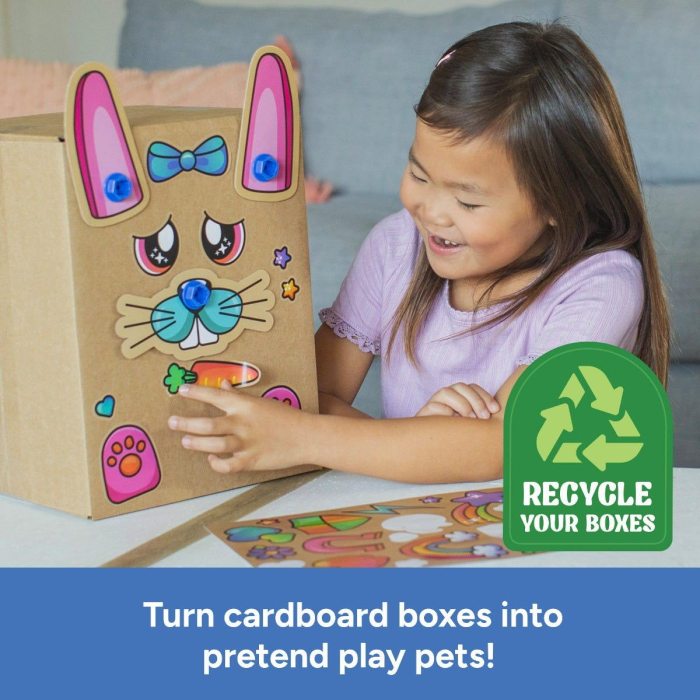 Set de creatie Boxineers™ - Animalute din carton [2]