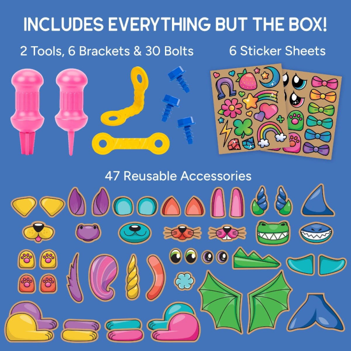 Set de creatie Boxineers™ - Animalute din carton [4]