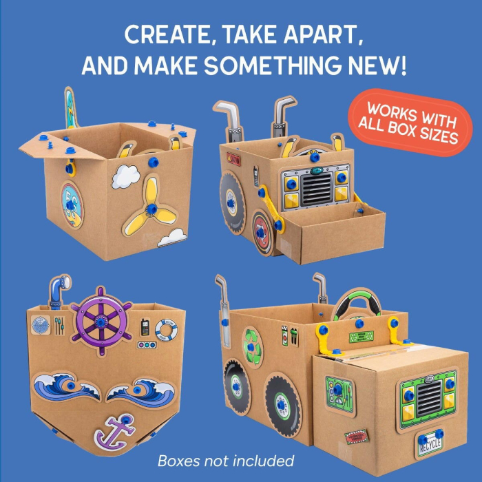 Set de creatie Boxineers™ - Vehicule din carton [8]