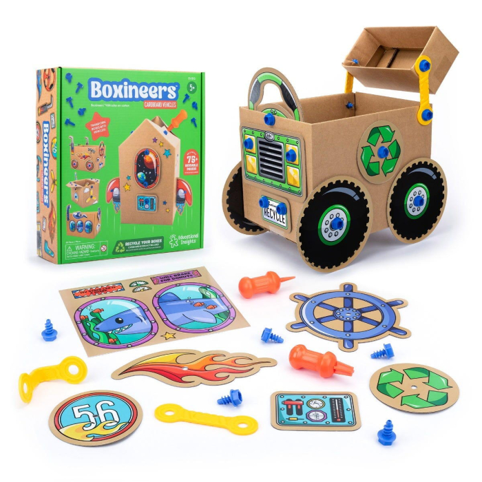 Set de creatie Boxineers™ - Vehicule din carton [3]