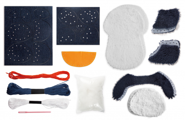 Set de cusut Prima Mea Papusa, Mama si puiul Panda [7]