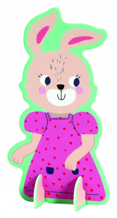 Set de joaca creativa si libera, portabil - Casa Domnisoarei Iepuras [9]