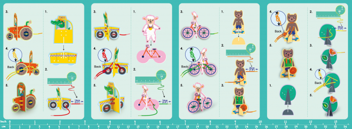 Set de joaca creativa si libera, portabil - Orasul Animalelor [5]