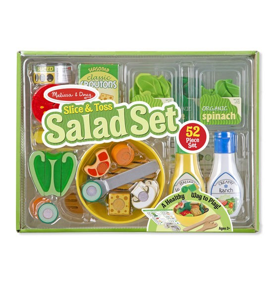 Set de joaca din lemn Salate delicioase Melissa and Doug [4]