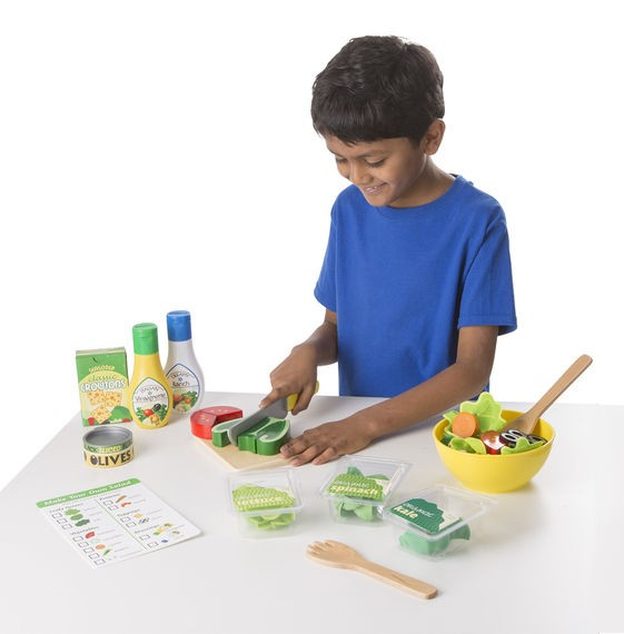 Set de joaca din lemn Salate delicioase Melissa and Doug [2]
