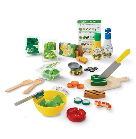 Set de joaca din lemn Salate delicioase Melissa and Doug [5]