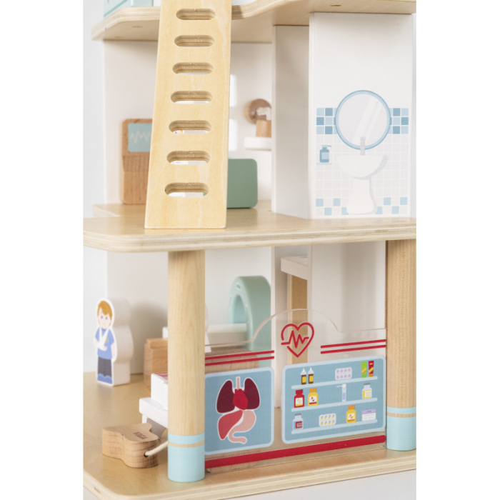 Set de Joaca Spital cu 3 Etaje, Viga [6]