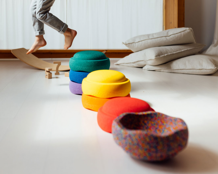 Set de joaca Stapelstein®  Rainbow Classic [9]