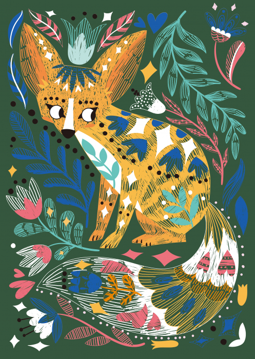 Set de razuit A4 - Animale magice [3]