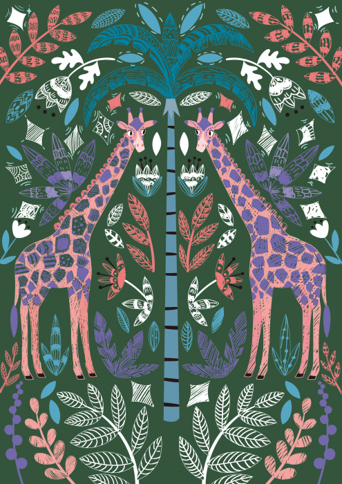 Set de razuit A4 - Animale magice [4]