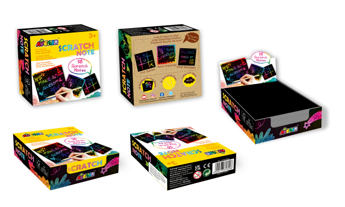 Set de razuit - Notite - 50 de cartonase [3]