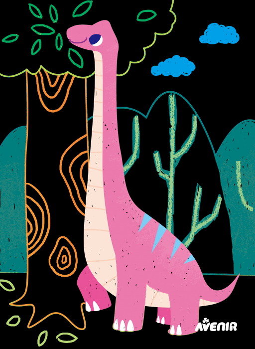 Set de razuit Scratch Junior - Prietenii mei dinozauri [3]