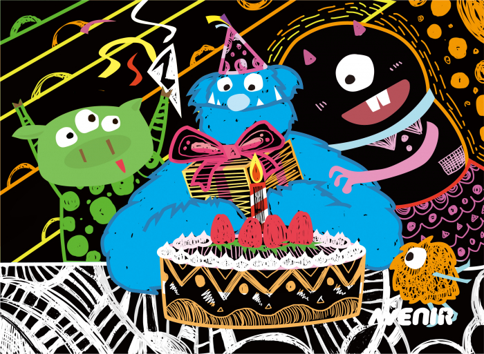 Set de razuit - Monstruleti [11]