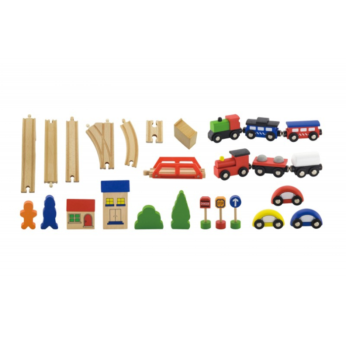 Set de trenulete din 49 de piese [4]