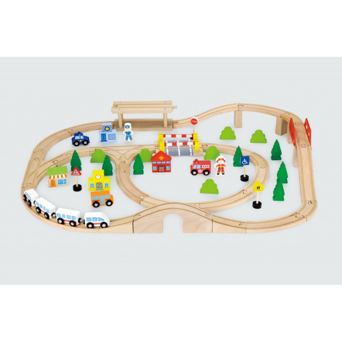 Set de trenulete din 90 de piese [3]