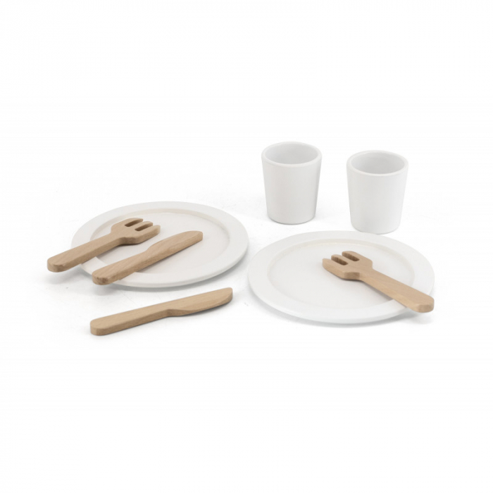 Set de vesela si tacamuri din lemn, Viga [3]