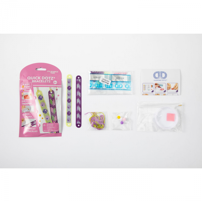 Set DIY creativ - bratari Spring, pictura cu diamante [3]
