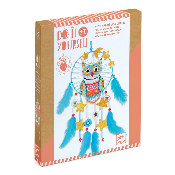 Set DIY Djeco, Dreamcatcher cu sclipici [1]