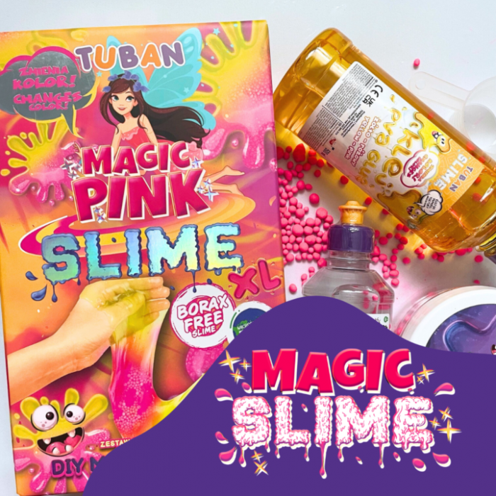 Set DIY experimente SLIME – MAGIC PINK XL [9]