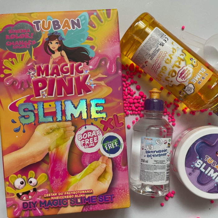 Set DIY experimente SLIME – MAGIC PINK XL [6]