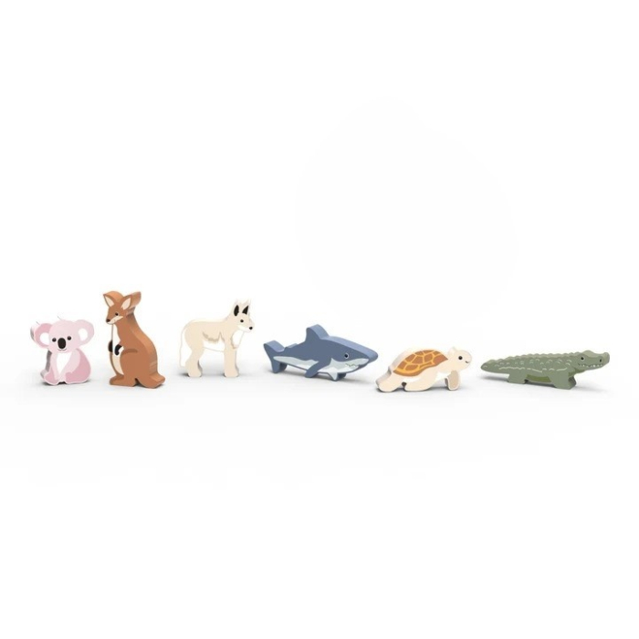 Set educativ cu animale din Oceania, Speedy Monkey [2]