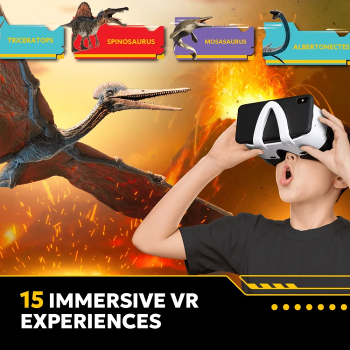 Kit STEM interactiv VR National Geographic - Extinctia dinozaurilor [3]