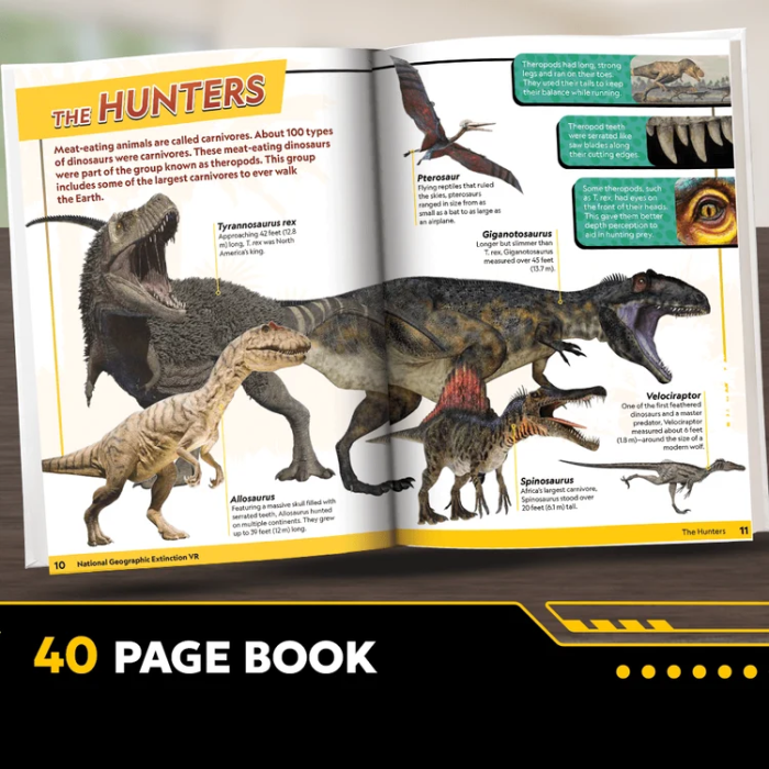 Kit STEM interactiv VR National Geographic - Extinctia dinozaurilor [4]