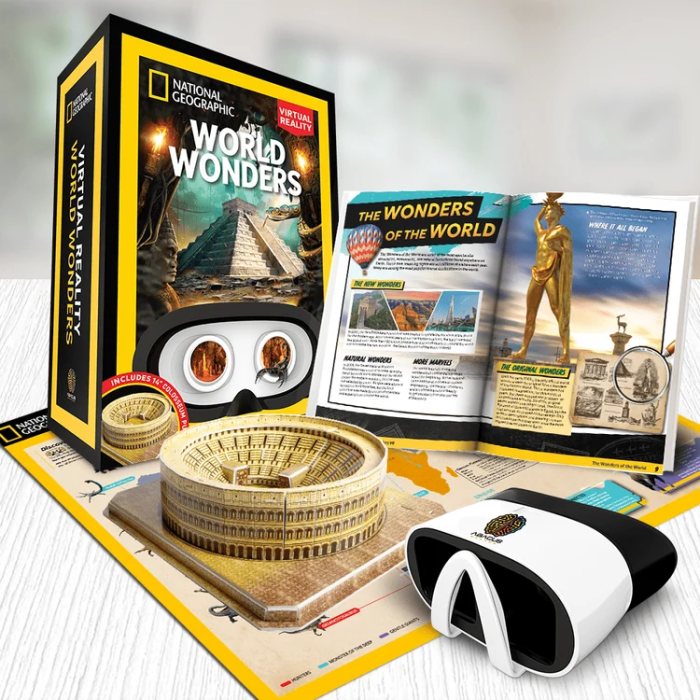 Kit STEM interactiv VR National Geographic - Minunile lumii, [2]