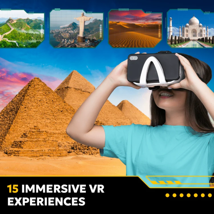 Kit STEM interactiv VR National Geographic - Minunile lumii, [3]
