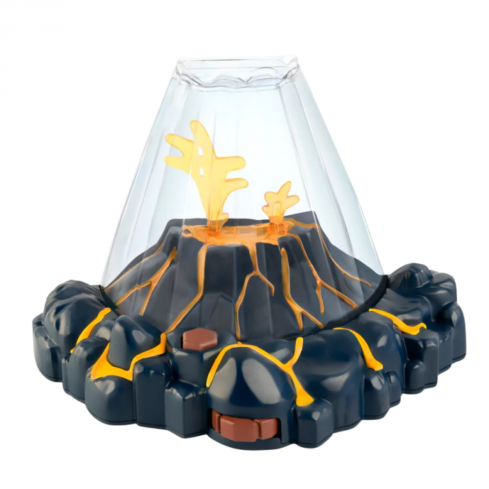 Set educativ STEM - AQUA DRAGONS® Habitat VULCAN cu lava - acvariu cu LED si Aqua Dragons rosii [5]